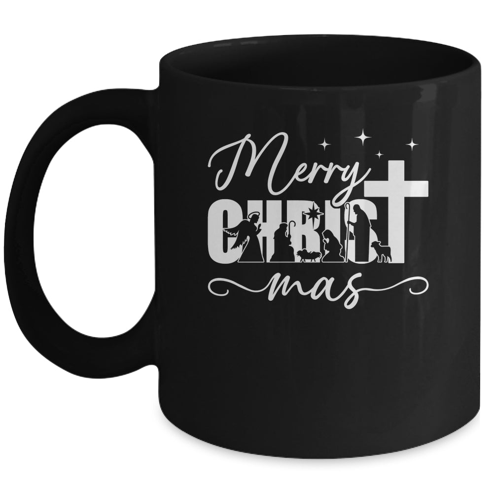 Merry Christmas Christian Christmas Jesus Family Costume Mug | siriusteestore