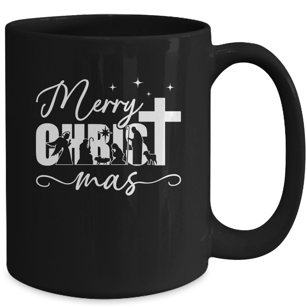 Merry Christmas Christian Christmas Jesus Family Costume Mug | siriusteestore