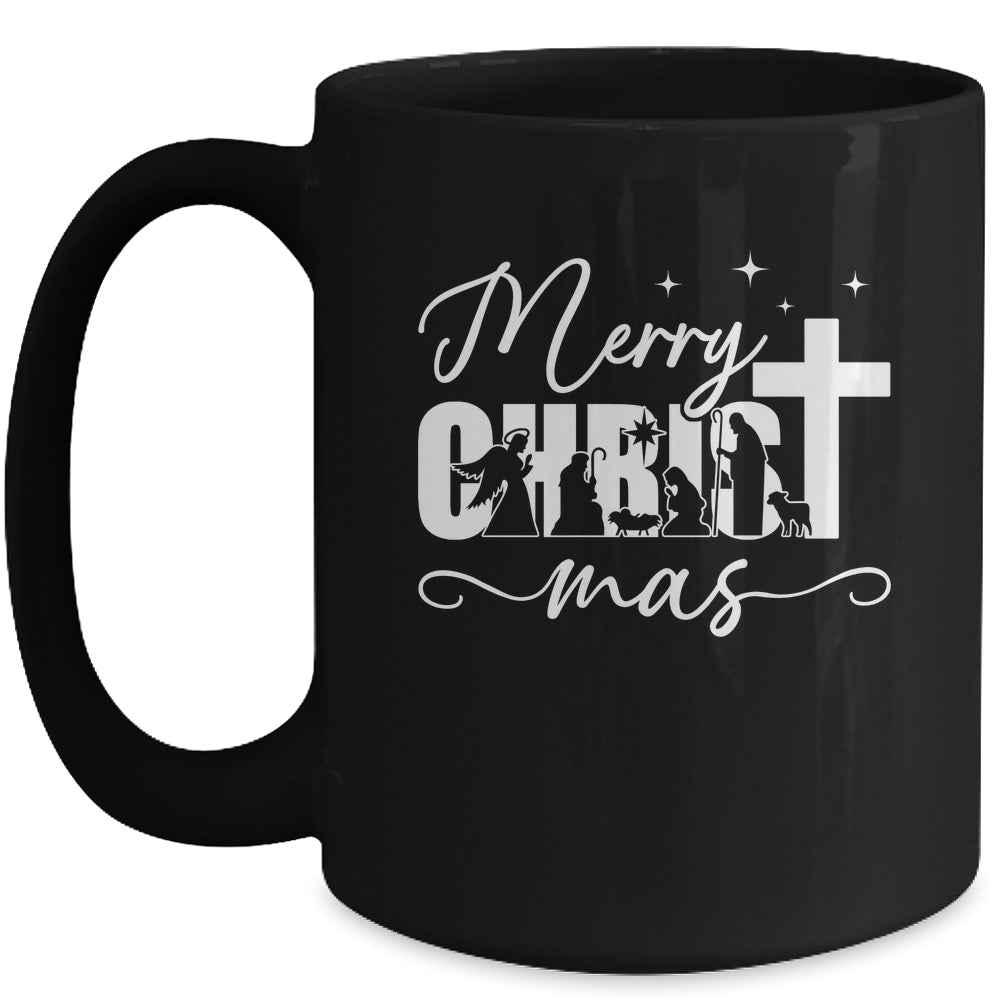 Merry Christmas Christian Christmas Jesus Family Costume Mug | siriusteestore