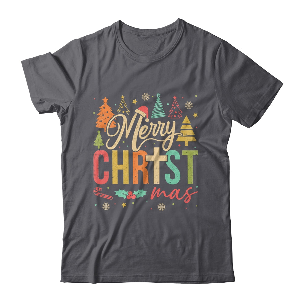 Merry Christmas Christian Jesus Christmas Xmas Men Women Shirt & Sweatshirt | siriusteestore
