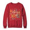 Merry Christmas Christian Jesus Christmas Xmas Men Women Shirt & Sweatshirt | siriusteestore