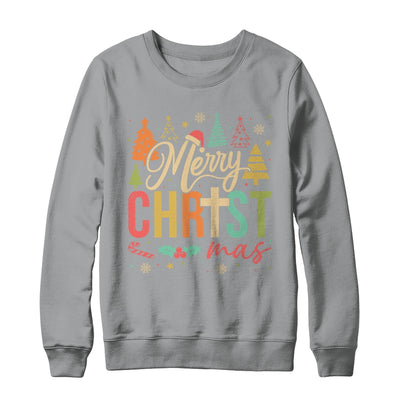 Merry Christmas Christian Jesus Christmas Xmas Men Women Shirt & Sweatshirt | siriusteestore
