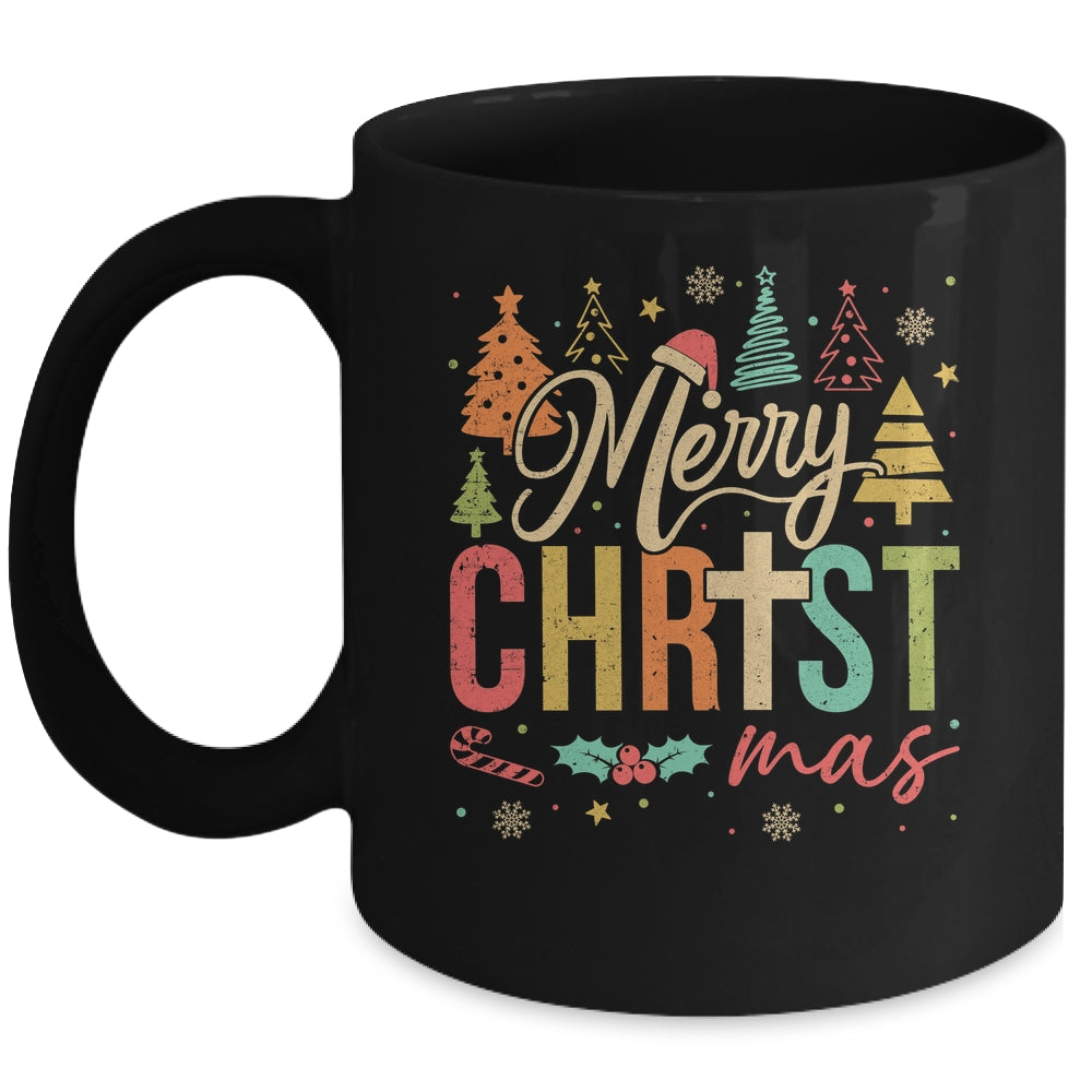 Merry Christmas Christian Jesus Christmas Xmas Men Women Mug | siriusteestore