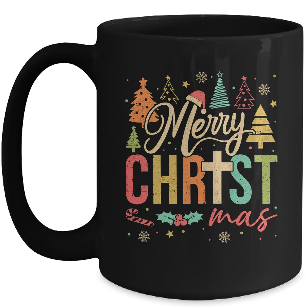 Merry Christmas Christian Jesus Christmas Xmas Men Women Mug | siriusteestore