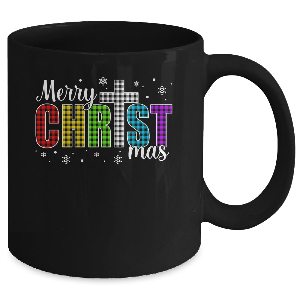 Merry Christmas Christian Xmas Jesus Holiday Family Faith Mug | siriusteestore