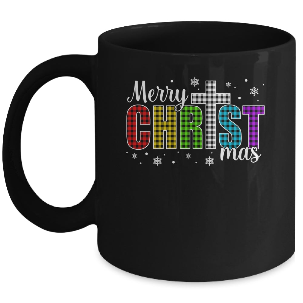 Merry Christmas Christian Xmas Jesus Holiday Family Faith Mug | siriusteestore