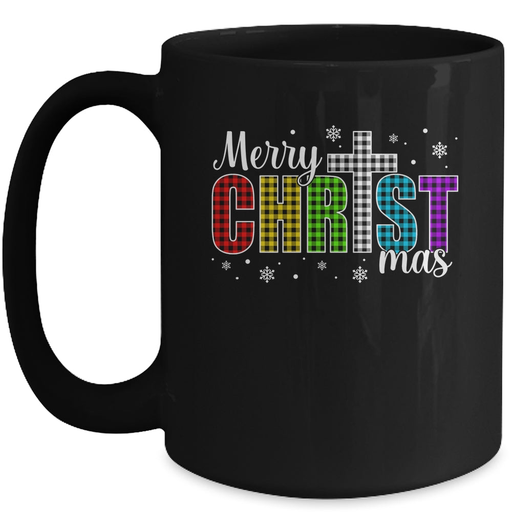 Merry Christmas Christian Xmas Jesus Holiday Family Faith Mug | siriusteestore