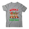 Merry Christmas Funny Christmas Reindeer Men Women Kids Xmas Shirt & Sweatshirt | siriusteestore