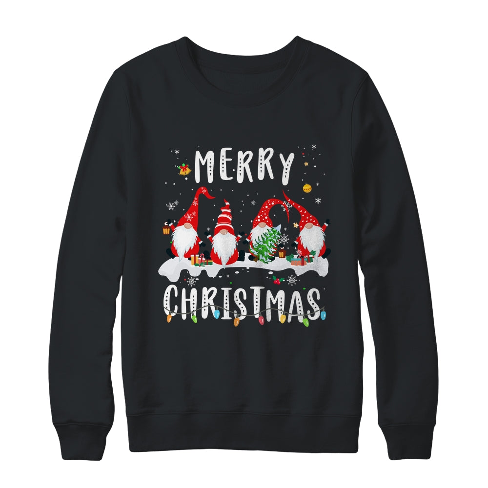 Merry Christmas Gnome Funny Family Xmas Shirt & Sweatshirt | siriusteestore