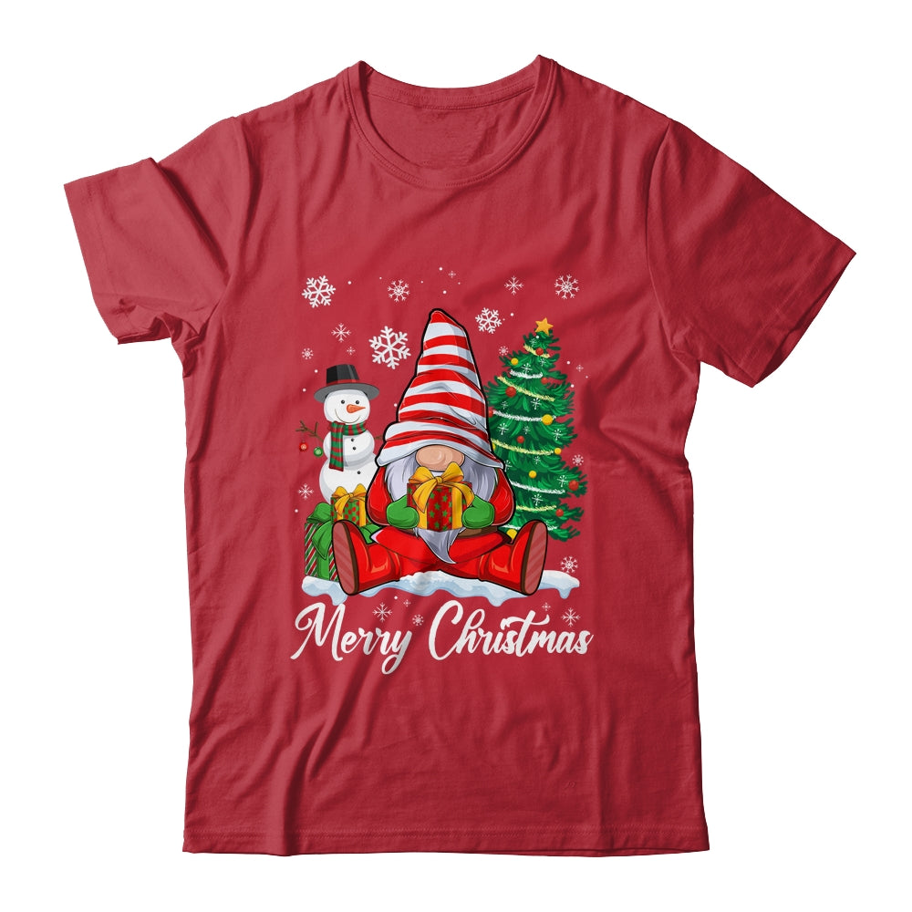 Merry Christmas Gnome Plaid Family Christmas For Women Men Shirt & Sweatshirt | siriusteestore