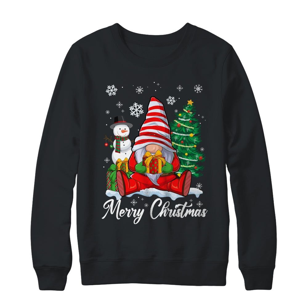 Merry Christmas Gnome Plaid Family Christmas For Women Men Shirt & Sweatshirt | siriusteestore