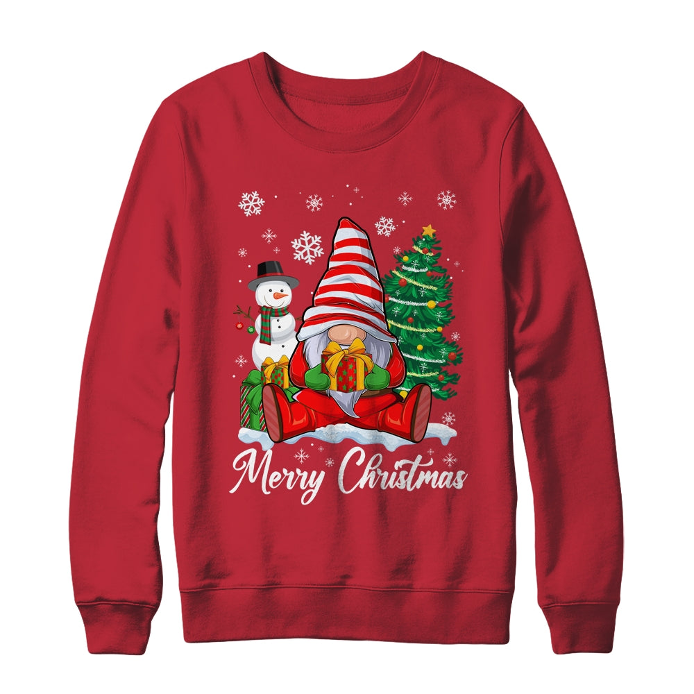 Merry Christmas Gnome Plaid Family Christmas For Women Men Shirt & Sweatshirt | siriusteestore