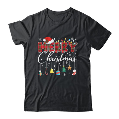 Merry Christmas Red Santa Hat Reindeer Xmas Matching Family Shirt & Sweatshirt | siriusteestore