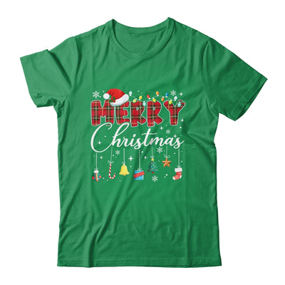 Merry Christmas Red Santa Hat Reindeer Xmas Matching Family Shirt & Sweatshirt | siriusteestore