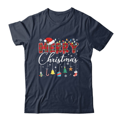 Merry Christmas Red Santa Hat Reindeer Xmas Matching Family Shirt & Sweatshirt | siriusteestore