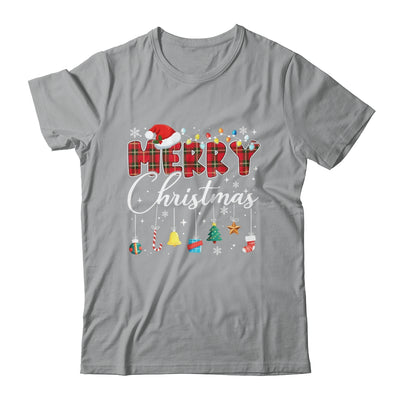 Merry Christmas Red Santa Hat Reindeer Xmas Matching Family Shirt & Sweatshirt | siriusteestore