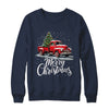 Merry Christmas Red Truck Family Matching Christmas Xmas Shirt & Sweatshirt | siriusteestore