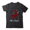 Merry Christmas Reindeer Red Plaid Family Matching Xmas Shirt & Sweatshirt | siriusteestore