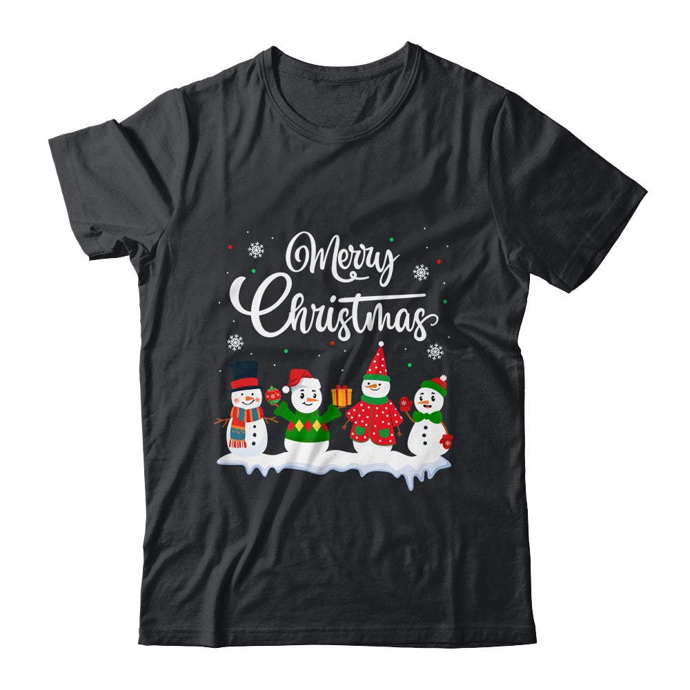 Merry Christmas Snowman Christmas Holiday Men Women Shirt & Sweatshirt | siriusteestore