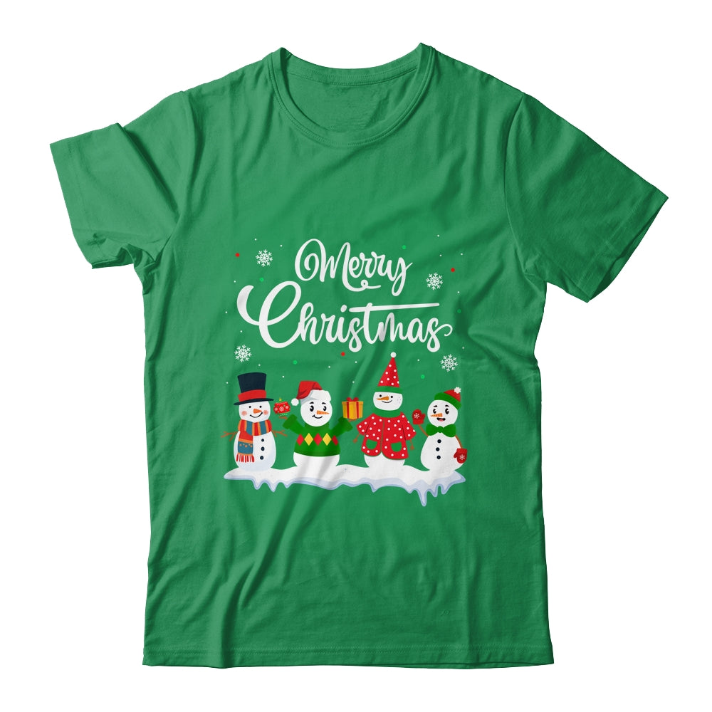 Merry Christmas Snowman Christmas Holiday Men Women Shirt & Sweatshirt | siriusteestore