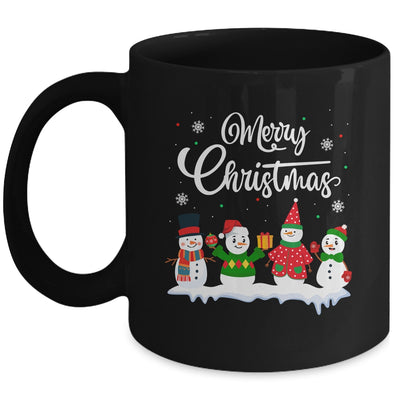 Merry Christmas Snowman Christmas Holiday Men Women Mug | siriusteestore