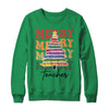 Merry Christmas Tree Crayon Light Student Teacher Christmas Shirt & Sweatshirt | siriusteestore