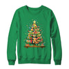Merry Christmas Tree Reading Books Lover Librarian Nerd Shirt & Sweatshirt | siriusteestore
