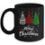 Merry Christmas Tree Xmas Buffalo Plaid Red White Green Mug | siriusteestore