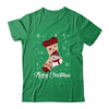 Merry Christmas Women Men Kids Funny Xmas Stocking Red Plaid Shirt & Sweatshirt | siriusteestore