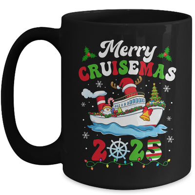 Merry Cruisemas 2025 Christmas Cruise Ship Santa Reindeer Mug | siriusteestore