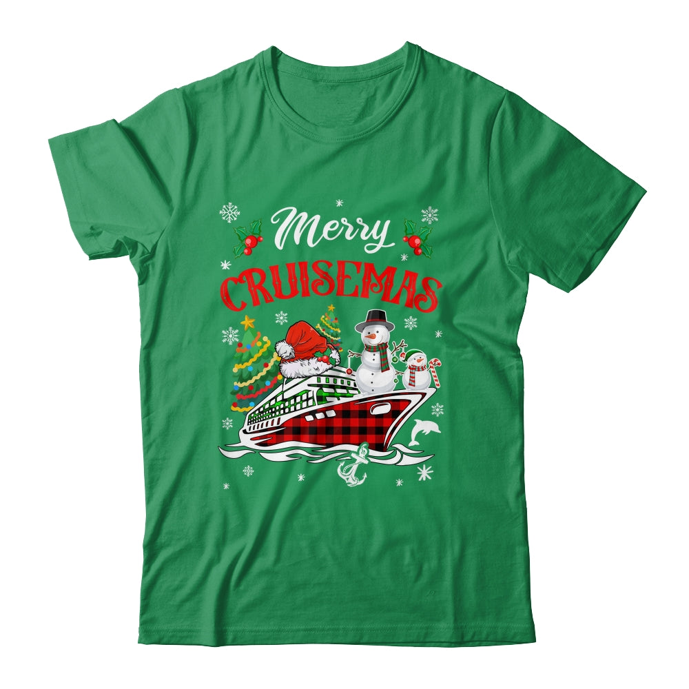 Merry Cruisemas 2024 Christmas Santa Cruise Ship Snowman Shirt & Sweatshirt | siriusteestore
