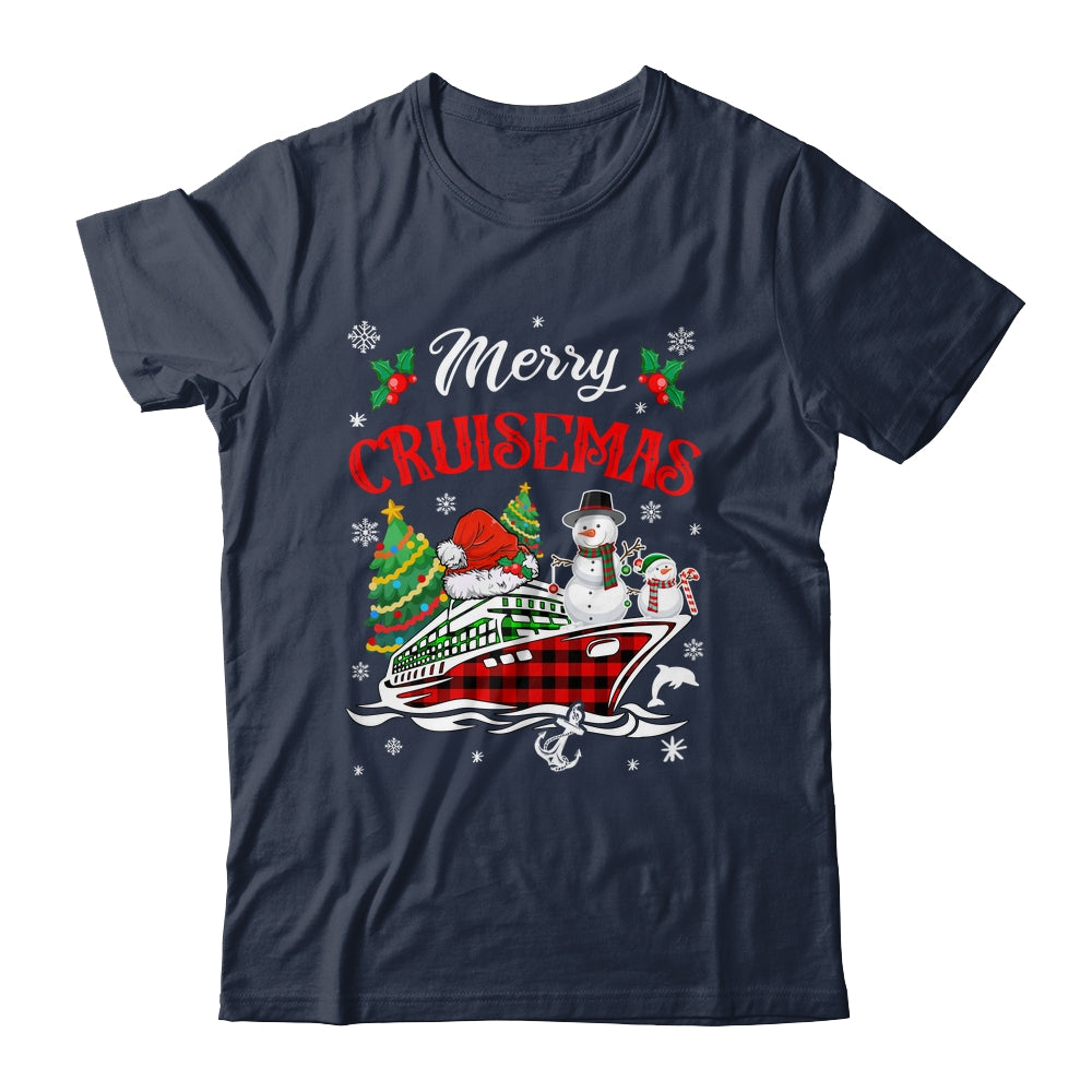 Merry Cruisemas 2024 Christmas Santa Cruise Ship Snowman Shirt & Sweatshirt | siriusteestore