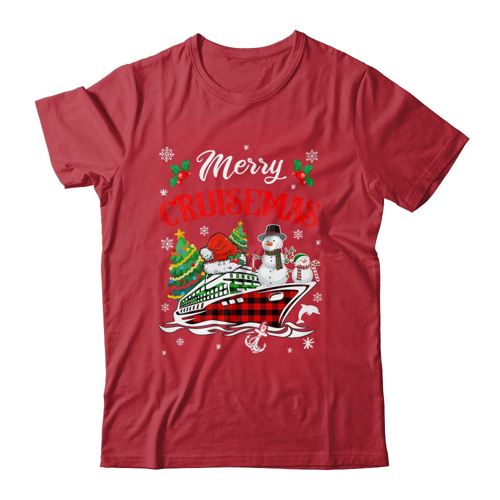 Merry Cruisemas 2024 Christmas Santa Cruise Ship Snowman Shirt & Sweatshirt | siriusteestore
