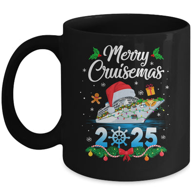 Merry Cruisemas 2025 Christmas Santa Reindeer Cruise Ship Mug | siriusteestore