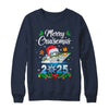 Merry Cruisemas 2025 Christmas Santa Reindeer Cruise Ship Shirt & Sweatshirt | siriusteestore