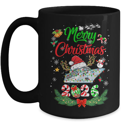 Merry Cruisemas 2026 Christmas Santa Reindeer Cruise Funny Mug | siriusteestore