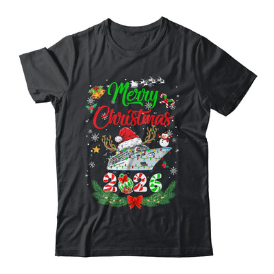 Merry Cruisemas 2026 Christmas Santa Reindeer Cruise Funny Shirt & Sweatshirt | siriusteestore