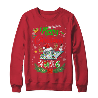 Merry Cruisemas 2026 Christmas Santa Reindeer Cruise Funny Shirt & Sweatshirt | siriusteestore