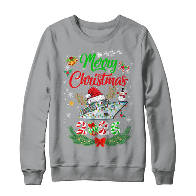 Merry Cruisemas 2026 Christmas Santa Reindeer Cruise Funny Shirt & Sweatshirt | siriusteestore
