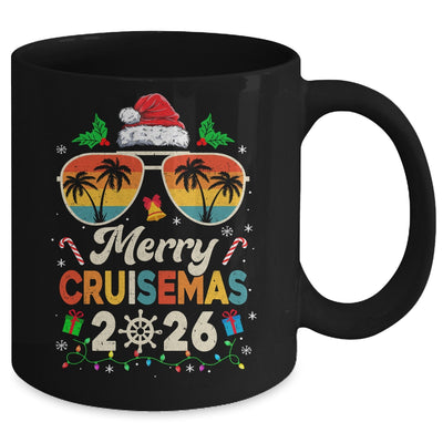 Merry Cruisemas 2026 Christmas Santa Reindeer Cruise Retro Mug | siriusteestore