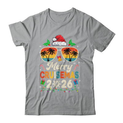 Merry Cruisemas 2026 Christmas Santa Reindeer Cruise Retro Shirt & Sweatshirt | siriusteestore
