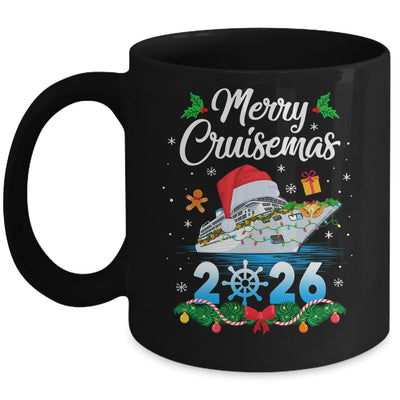 Merry Cruisemas 2026 Christmas Santa Reindeer Cruise Ship Mug | siriusteestore