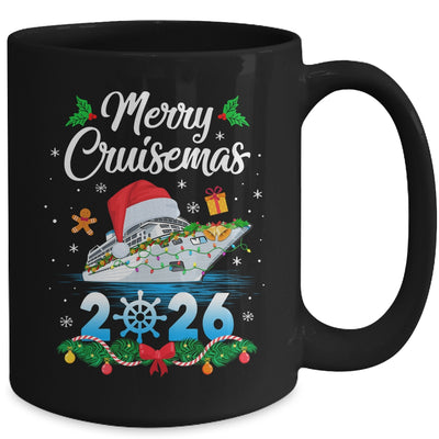 Merry Cruisemas 2026 Christmas Santa Reindeer Cruise Ship Mug | siriusteestore