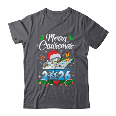 Merry Cruisemas 2026 Christmas Santa Reindeer Cruise Ship Shirt & Sweatshirt | siriusteestore