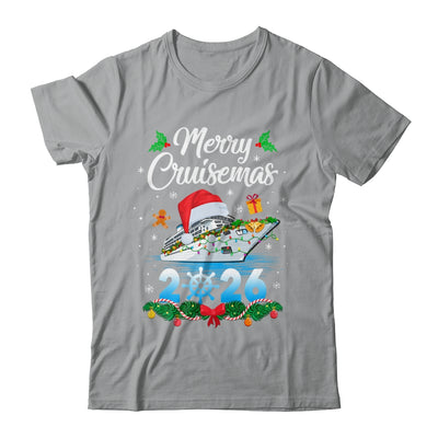 Merry Cruisemas 2026 Christmas Santa Reindeer Cruise Ship Shirt & Sweatshirt | siriusteestore