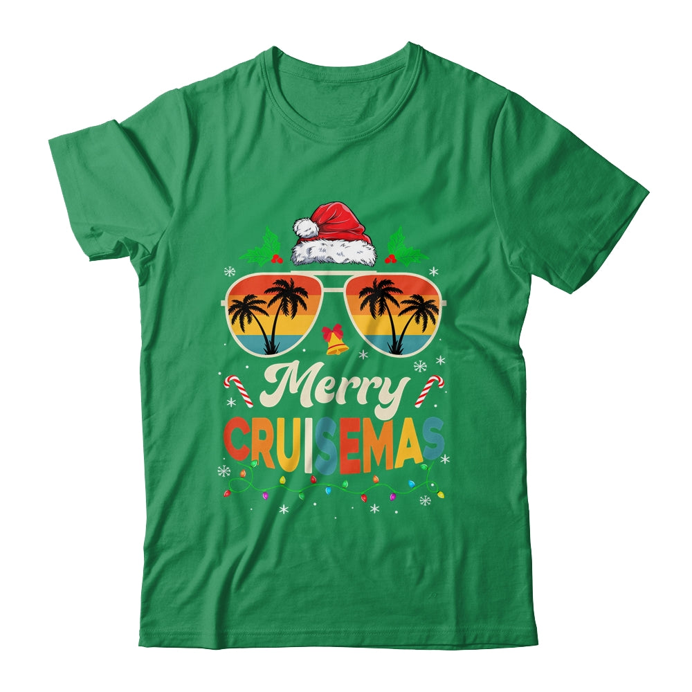 Merry Cruisemas Christmas Family Santa Reindeer Cruise Retro Shirt & Sweatshirt | siriusteestore