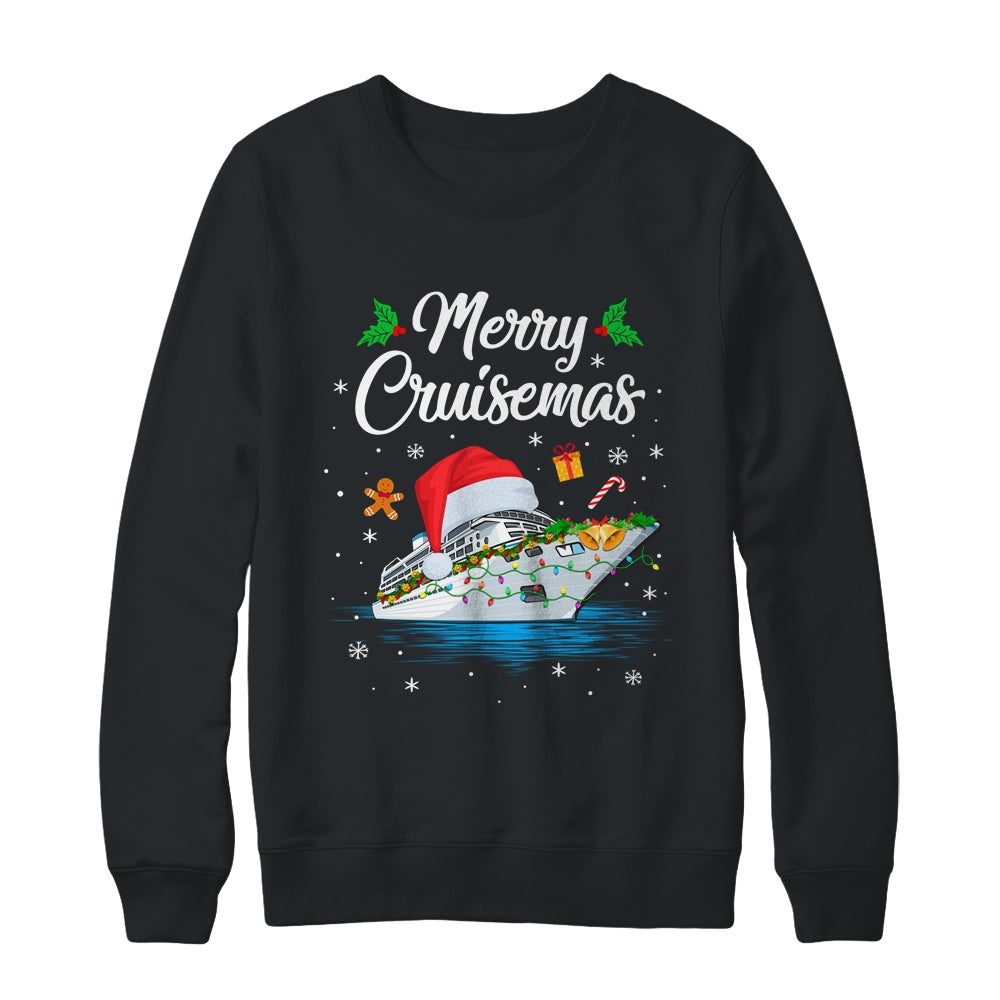 Merry Cruisemas Christmas Family Santa Reindeer Cruise Ship Shirt & Sweatshirt | siriusteestore