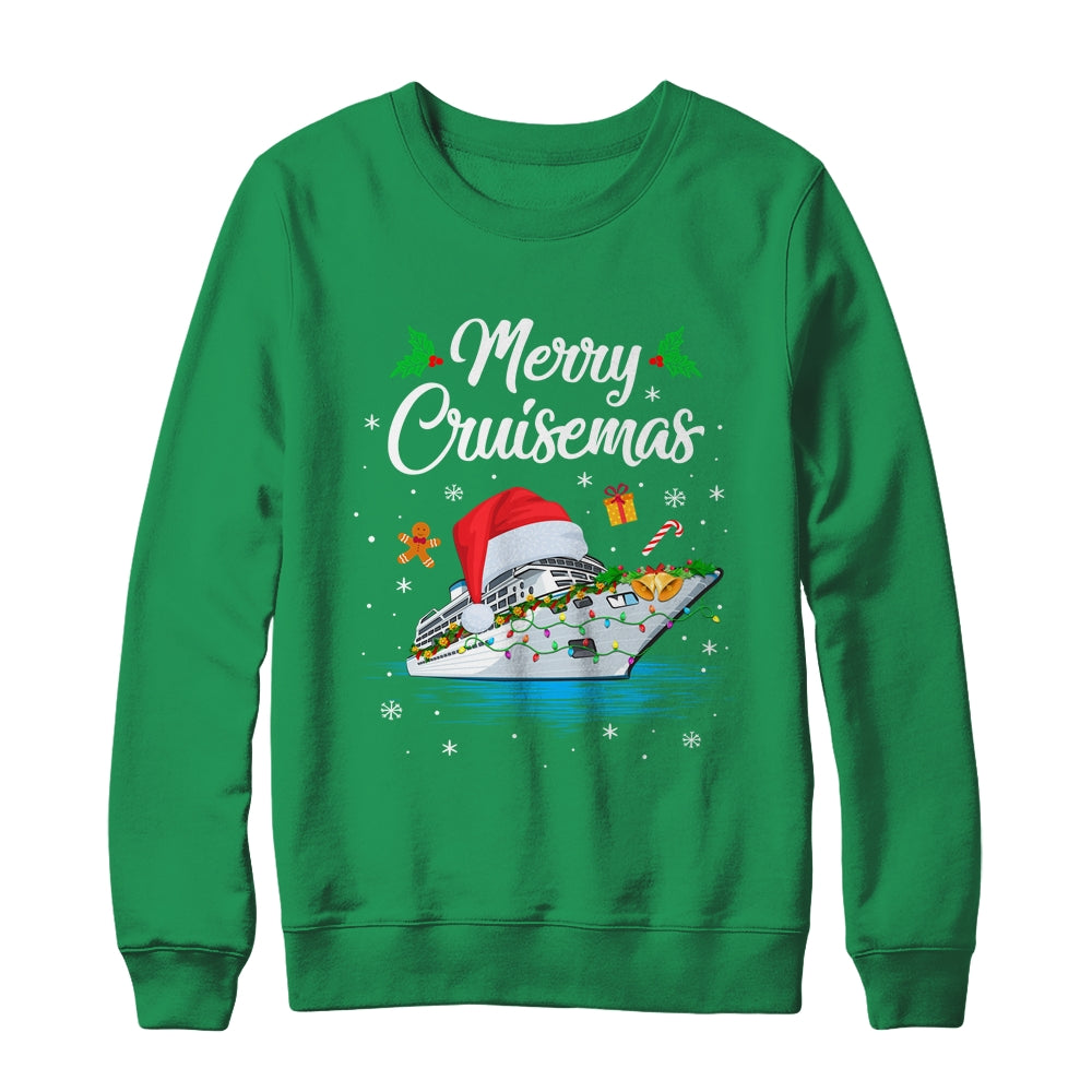 Merry Cruisemas Christmas Family Santa Reindeer Cruise Ship Shirt & Sweatshirt | siriusteestore