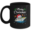 Merry Cruisemas Christmas Family Santa Reindeer Cruise Ship Mug | siriusteestore