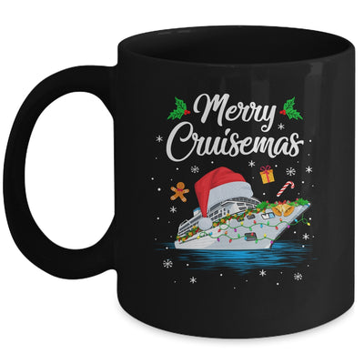 Merry Cruisemas Christmas Family Santa Reindeer Cruise Ship Mug | siriusteestore